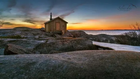 Klobben solnedgång